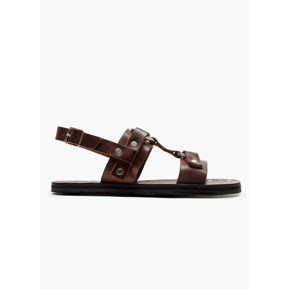 NEW RE/DONE 70s tire tread sandal in worn brown - Picture 3 of 4